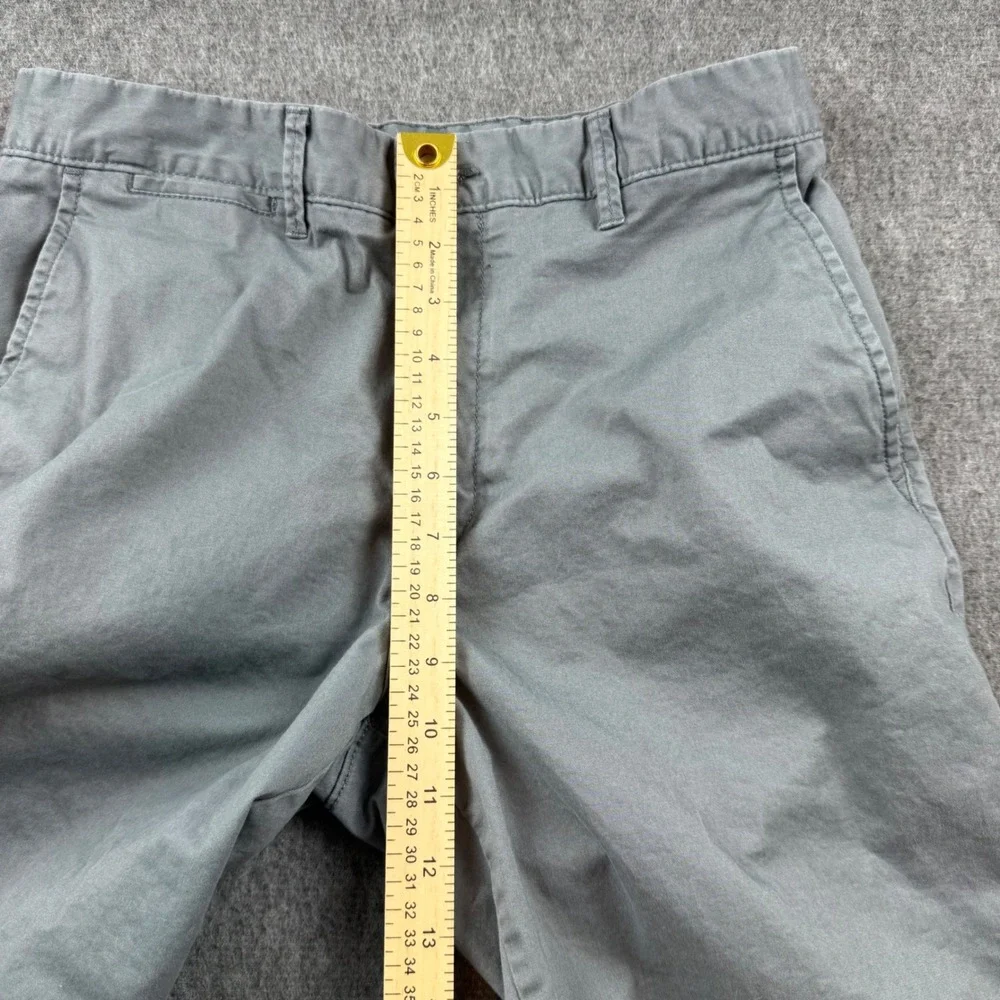 Goodfellow & Co Every Wear Shorts‎ Mens 28 Gray Chino 9 Inch Inseam Cotton